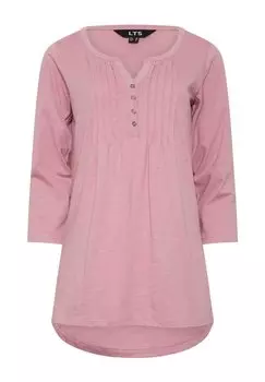 Рубашка с длинным рукавом 2 Pack Henley Long Tall Sally, синяя