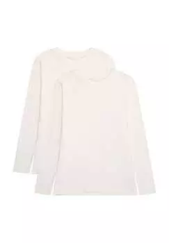 Рубашка с длинным рукавом 2 шт. для детей Manguun, белый