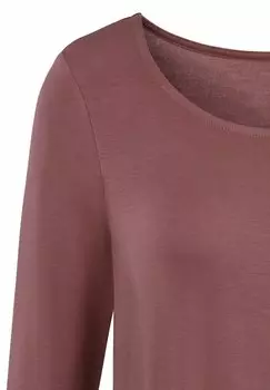 Рубашка с длинным рукавом 3/4-Arm Vivance, темно-красный