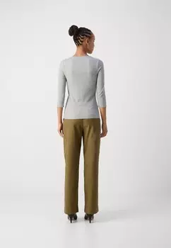 Рубашка с длинным рукавом 3/4 SLEEVE FINE BINDING AT NECK Marc O'Polo, светло-серо-пестрый