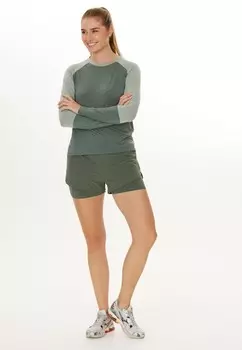 Рубашка с длинным рукавом ABBYE Endurance, зеленый