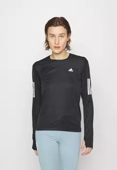Рубашка с длинным рукавом Adidas, черный