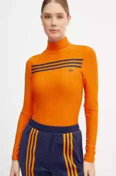 Рубашка с длинным рукавом adidas Originals, оранжевый