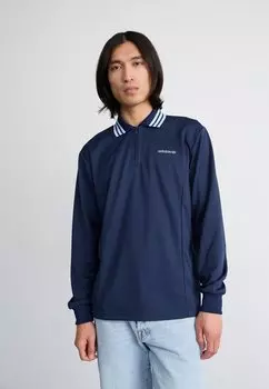 Рубашка с длинным рукавом adidas Originals, темно-синий