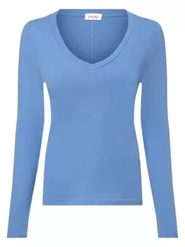 Рубашка с длинным рукавом American Vintage, синий