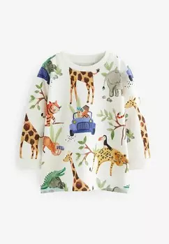 Рубашка с длинным рукавом ANIMAL CHARACTER 3 PACK -REGULAR FIT Next, синий