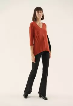 Рубашка с длинным рукавом Anna Field, красный/черный