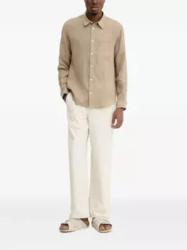 Рубашка с длинным рукавом APC Cassel A.P.C., нейтральный