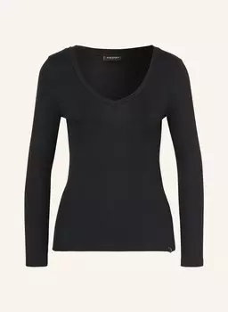 Рубашка с длинным рукавом эркая Elias Rumelis, черный