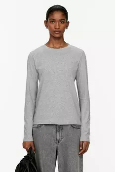 Рубашка с длинным рукавом Arket, серый