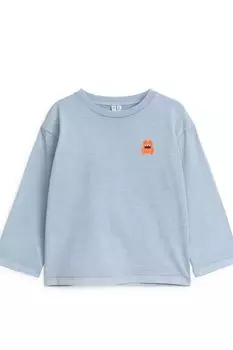 Рубашка с длинным рукавом Arket, синий