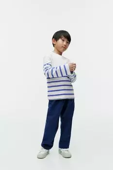 Рубашка с длинным рукавом Arket, синий