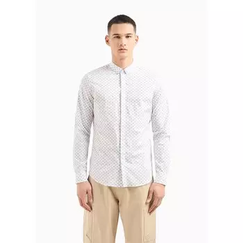 Рубашка с длинным рукавом Armani Exchange 3DZC25, белый