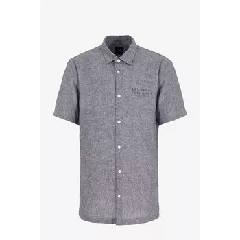 Рубашка с длинным рукавом Armani Exchange 3DZC30_ZN4IZ, синий