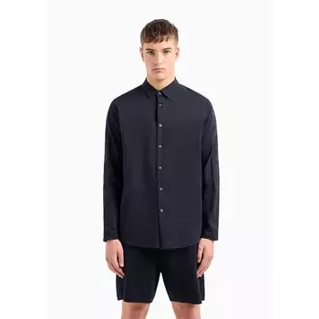 Рубашка с длинным рукавом Armani Exchange 3DZCLA_ZJ9AZ, синий