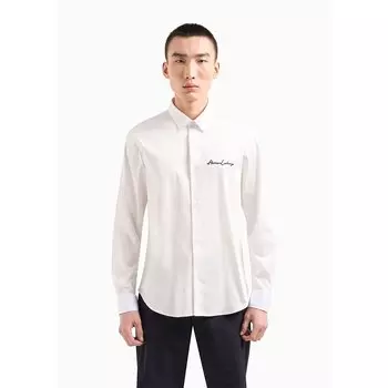 Рубашка с длинным рукавом Armani Exchange 8NZC99, белый