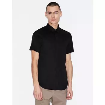 Рубашка с длинным рукавом Armani Exchange 8NZCBF_ZN10Z, черный