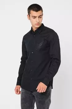 Рубашка с длинным рукавом ARMANI EXCHANGE, черный