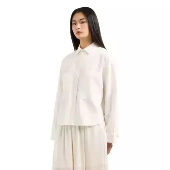 Рубашка с длинным рукавом Armani Exchange XW000097_AF10820, белый
