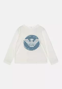 Рубашка с длинным рукавом BABY UNISEX Emporio Armani, белый