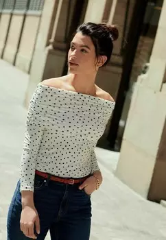Рубашка с длинным рукавом BARDOT OFF THE SHOULDER, REGULAR FIT Next, белый