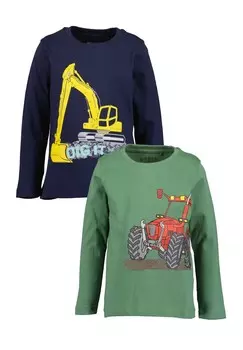 Рубашка с длинным рукавом BASIC Blue Seven, зеленый