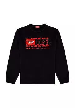 Рубашка с длинным рукавом Baxt Diesel, черная