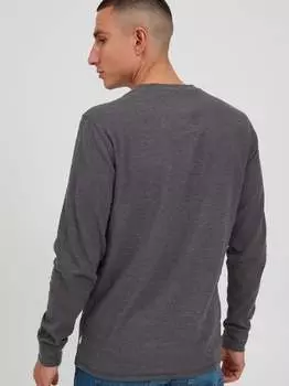 Рубашка с длинным рукавом бхалфред Blend, серый