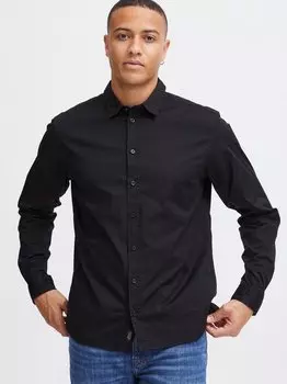 Рубашка с длинным рукавом bhboxwell Blend, черный