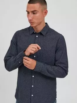 Рубашка с длинным рукавом Blend, синий