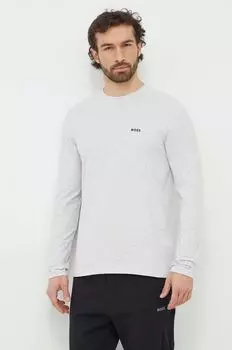 Рубашка с длинным рукавом Boss Green, серый