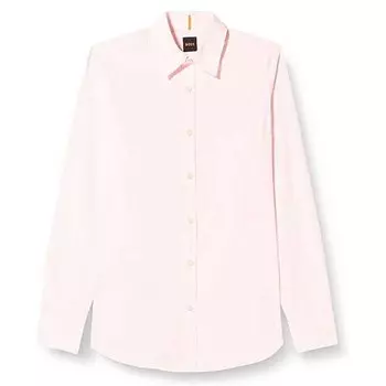 Рубашка с длинным рукавом BOSS Relegant 6 10247350, розовый