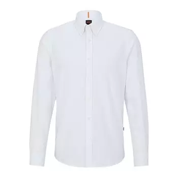 Рубашка с длинным рукавом BOSS Rickert 10247370 01, белый