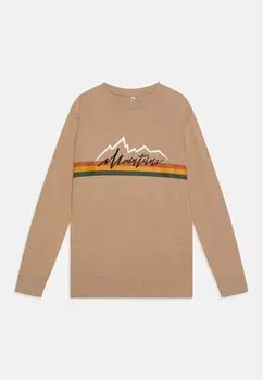 Рубашка с длинным рукавом BOYS MOUNTAIN PRINTED LONGSLEEVE Blue Effect, бежевый