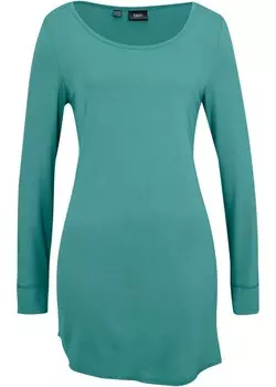 Рубашка с длинным рукавом Bpc Bonprix Collection, зеленый