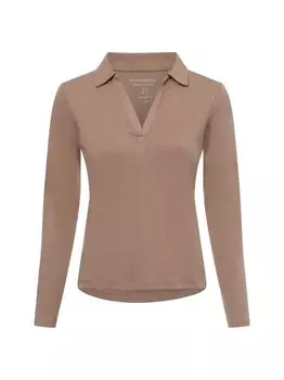 Рубашка с длинным рукавом Brookshire, коричневый