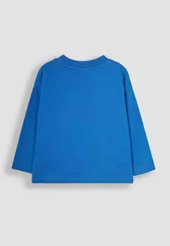 Рубашка с длинным рукавом BUCKET TRUCK SEAGULL APPLIQUE, REGULAR FIT JoJo Maman Bb, синий