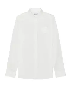 Рубашка с длинным рукавом Burberry, цвет Salt