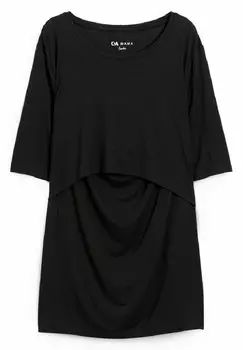 Рубашка с длинным рукавом C&A, черный