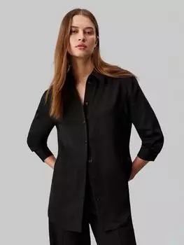 Рубашка с длинным рукавом Calvin Klein, цвет Ck Black