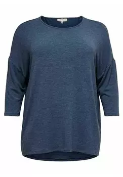 Рубашка с длинным рукавом CARLAMOUR 3/4 ONLY Carmakoma, цвет vintage indigo