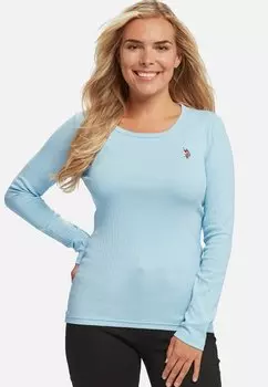 Рубашка с длинным рукавом CARLOTTA U.S. Polo Assn., цвет cerulean