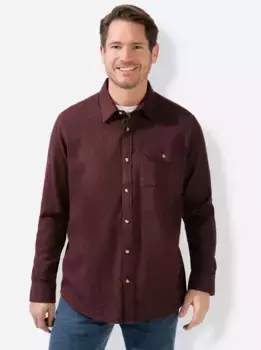 Рубашка с длинным рукавом Catamaran, бордовый