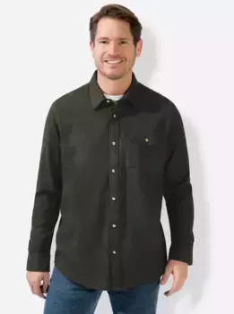 Рубашка с длинным рукавом Catamaran, оливковый