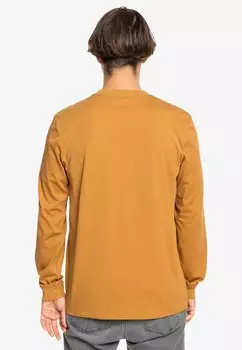 Рубашка с длинным рукавом COMP LOGO Quiksilver, светло-коричневый