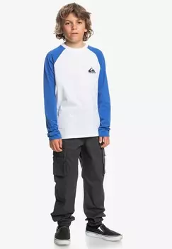 Рубашка с длинным рукавом COMP LOGO RAGLAN Quiksilver, белый
