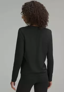 Рубашка с длинным рукавом CREWNECK lululemon, черный
