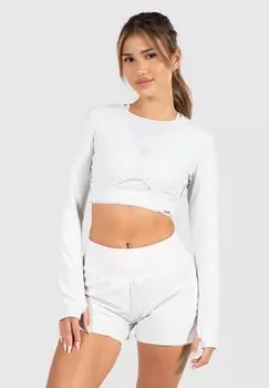 Рубашка с длинным рукавом CROP FASTLANE Smilodox, цвет hellgrau