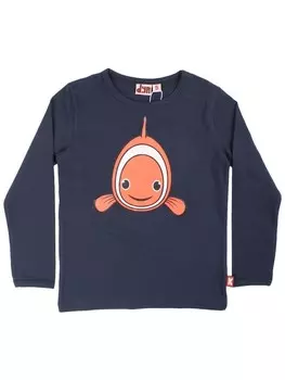 Рубашка с длинным рукавом Danefae Clownfisch, темно-синий