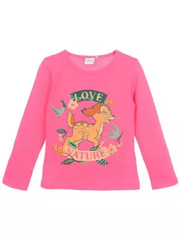 Рубашка с длинным рукавом Disney Klassik Bambi, розовый